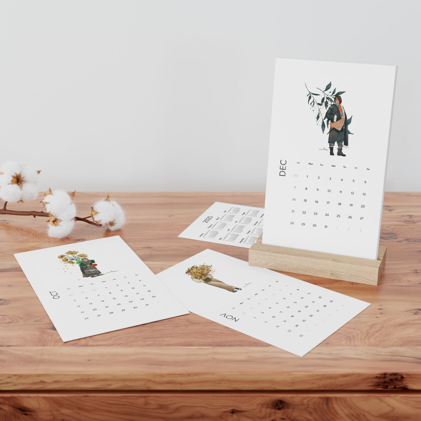 Bloom Series Desk Calendar (2024)